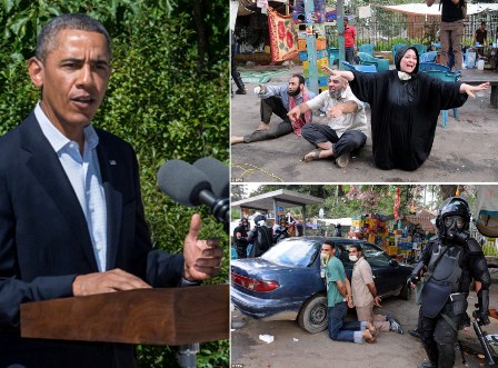 Presiden Obama Batalkan Latihan Militer AS dengan Mesir